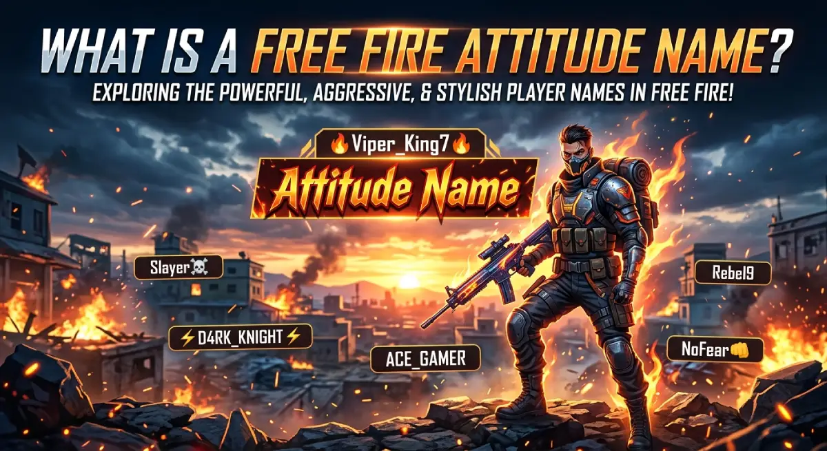 What Is a Free Fire Attitude Name?