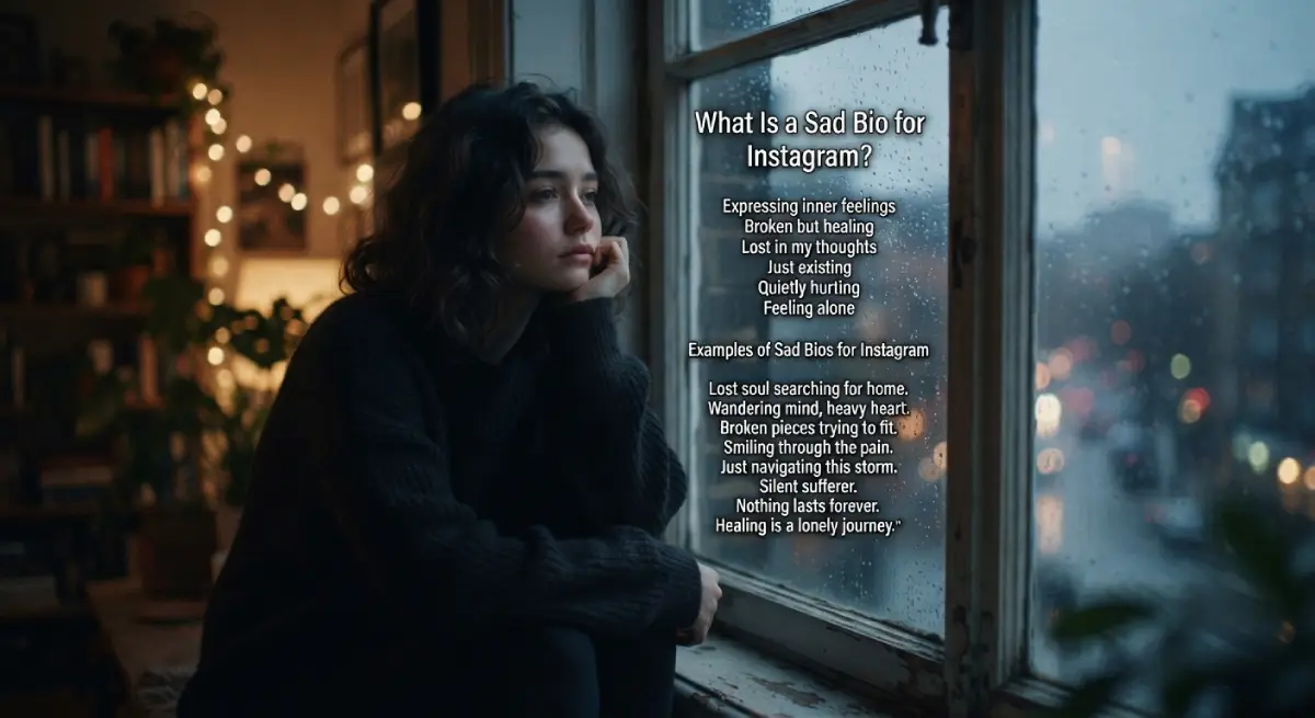 What Is a Sad Bio for Instagram?