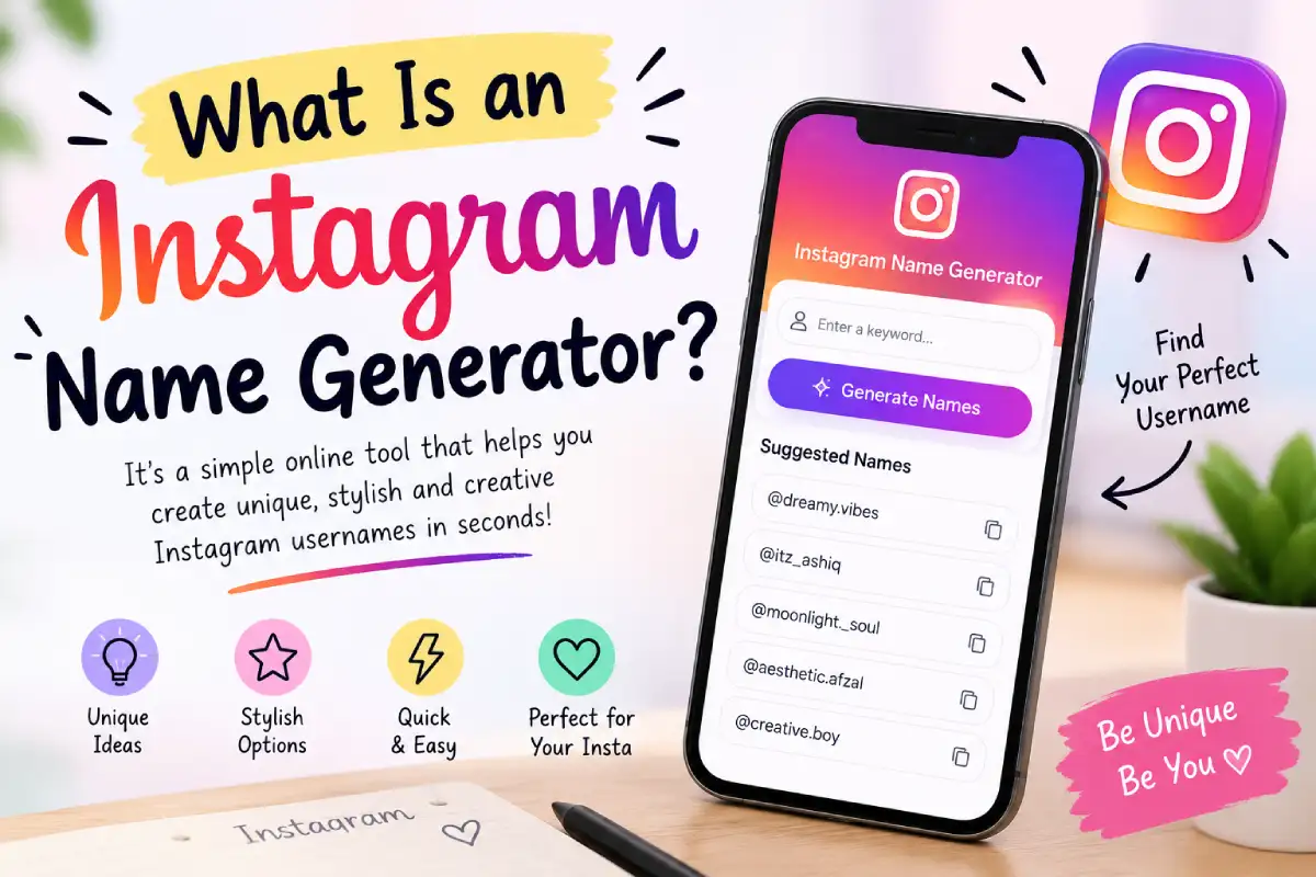 What Is an Instagram Name Generator?